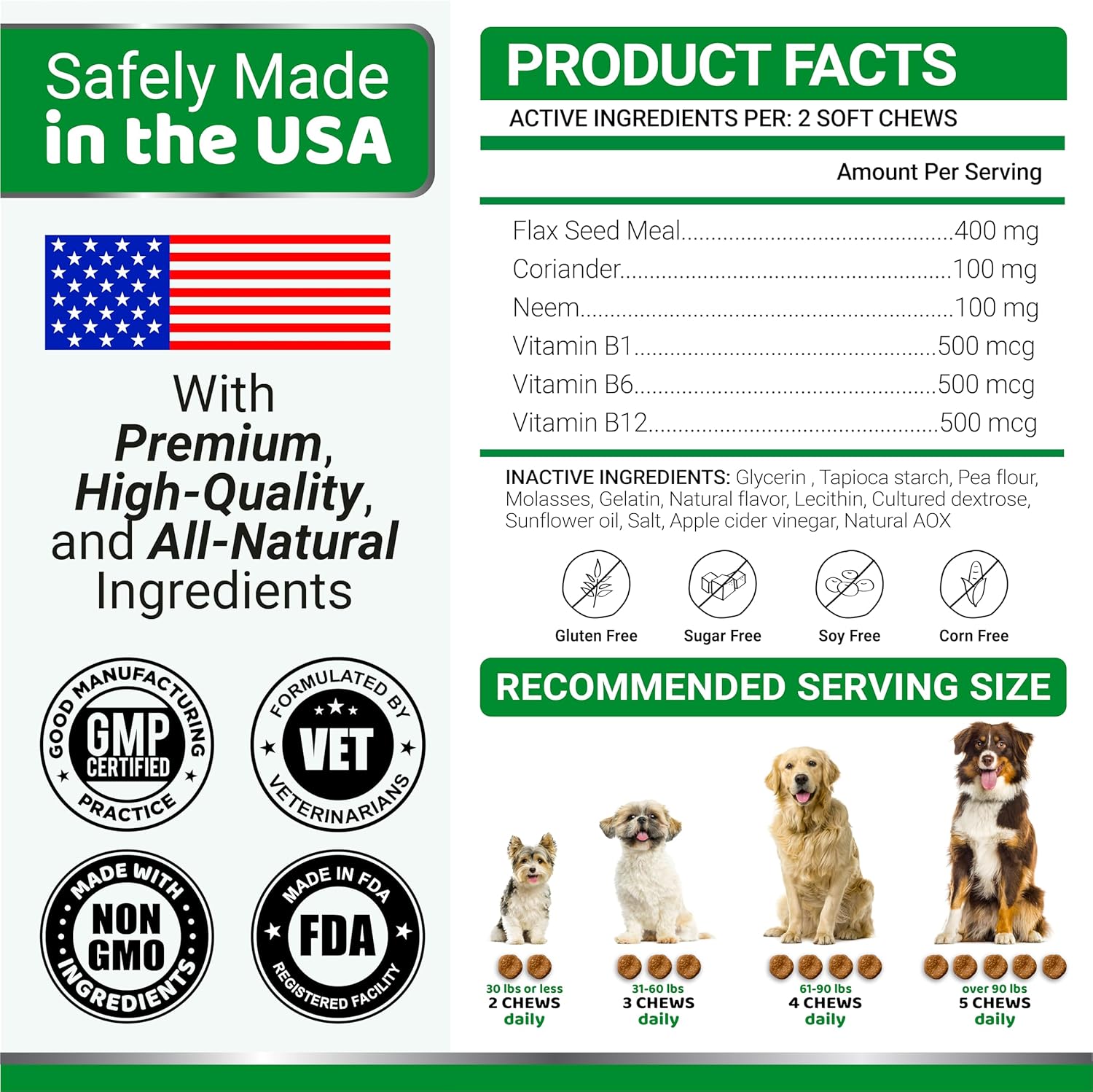 Flea and Tick Prevention Chews