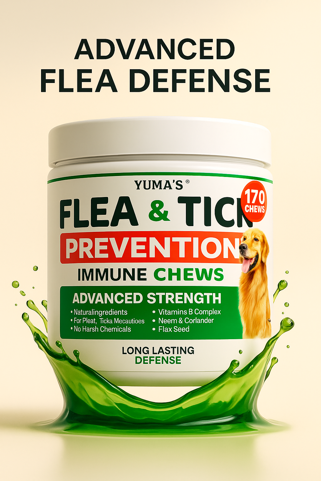 Flea and Tick Prevention Chews
