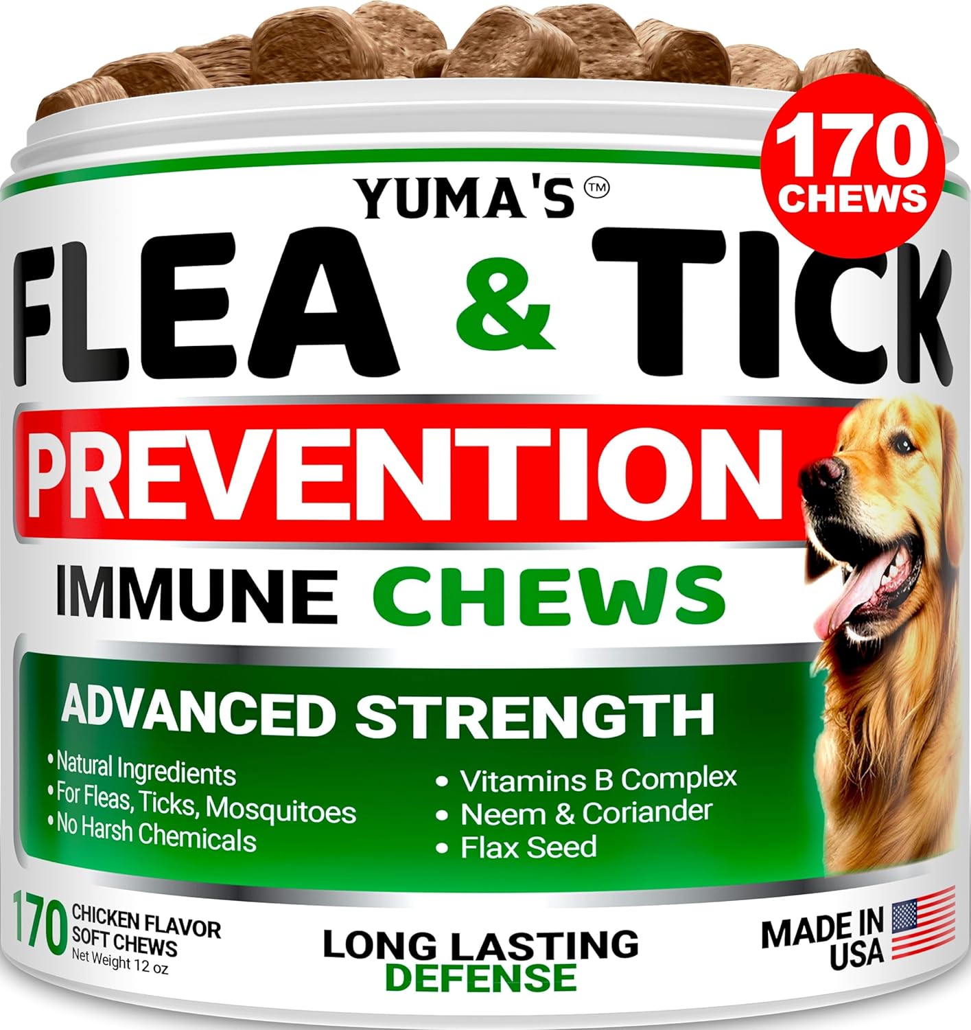 Flea and Tick Prevention Chews