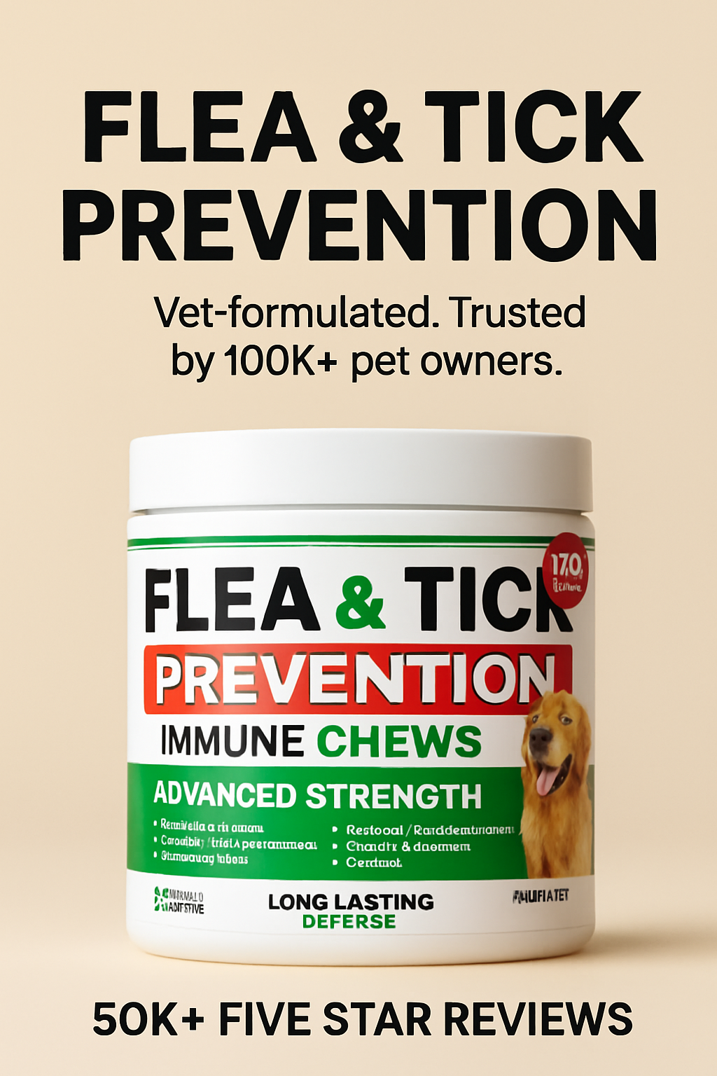 Flea and Tick Prevention Chews